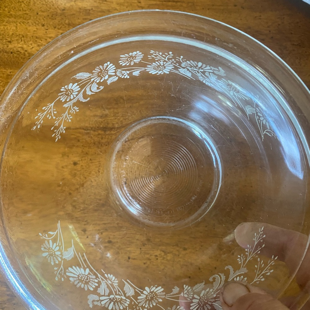 1 Pyrex Colonial Mist 322 Mixing Bowl** Scratches